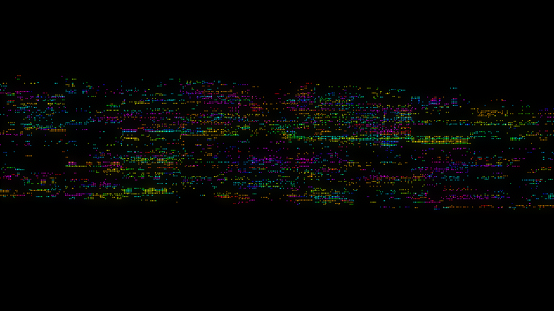 Funky Rhizome Circuit Glitchy Logo